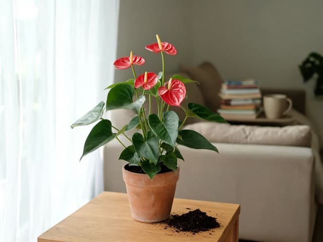 Slik får du anthurium til å blomstre: lyset den mangler og det som ikke nytter
