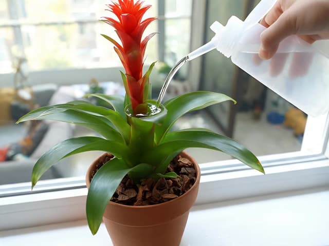 Hvor ofte vanne bromelia: trakten, jorden og testen som avgjør