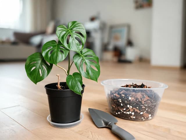 Jord til monstera: oppskrift, potte og når du bør potte om