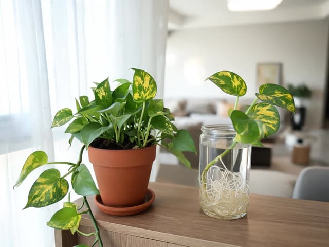 How to Care for Pothos in Soil or Water: Potting Mix and Pots