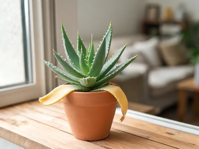 Aloe Turning Yellow: Where It Yellows and How the Leaf Feels Reveal the Cause