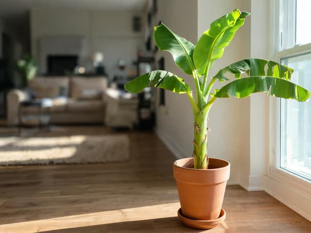 Kā kopt dekoratīvo banānu: gaisma, laistīšana, aukstums un atvases