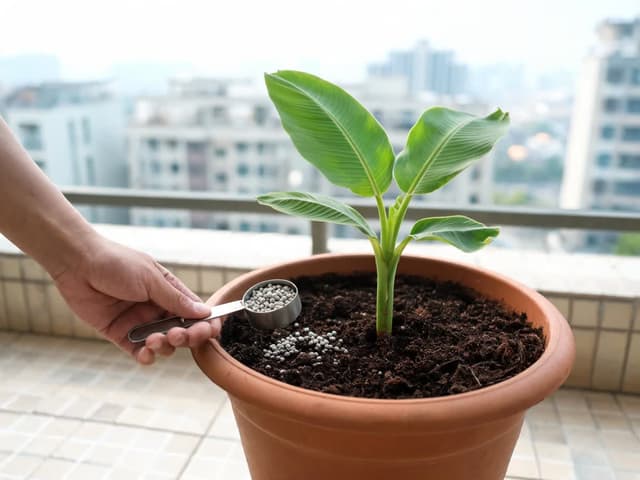 Bananenstaude düngen: So düngst du im Topf und im Garten
