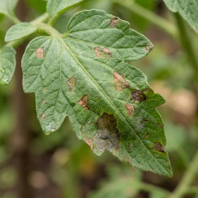 Mancha foliar por Passalora